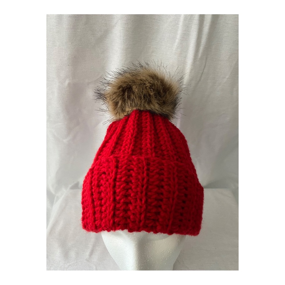 Handmade Pompom Beanie
